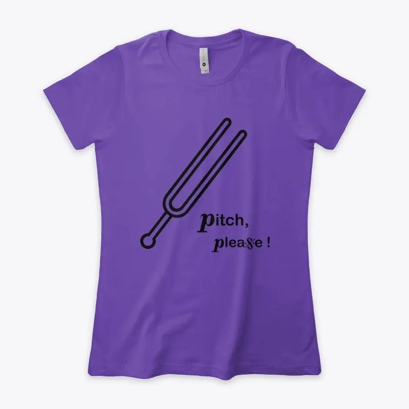 Pitch, please ! (Black)